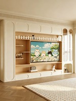 Meuble TV robuste et durable en aluminium avec surface ignifuge et finition très résistante aux intempéries pour salon et villa