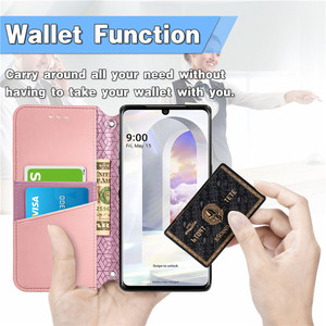 Lật điện thoại di động Trường hợp đối với LG K92 K52/q52/K62 K53 stylo7 5g nhung 2 Pro ví da với chân đế Bìa - Product Image 2