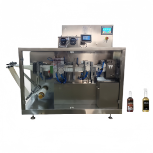 Máquina Automática para Llenado, Sellado y Empaquetado de Mini Ampollas con Perfume, Aceite de Oliva y Otros Líquidos - Product Image 1