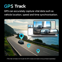 Carlover AI Dashcam 4K IMX678 STARVIS 2 Kamera Cermin Dash Cam 5G WiFi GPS WDR Dual Car DVR Depan dan Belakang 4K