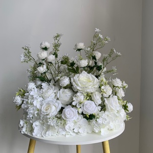 Fiori su misura matrimonio corridoio fiori fiori fiori fiori fiori fiori artificiali fiori fiori di nozze per la decorazione di nozze - Product Image 5