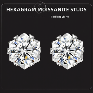 Fine Jewelry 6.5mm 1ct VVS Moissanite Rhodium Plated Classic 925 Sterling <b>Silver</b> <b>Stud</b> Earrings GRA Certificate Women - Product Image 4