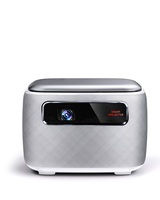 Nouveau projecteur portable mini DLP Android 9.0 avec lampe LED 3D 4K 600 ANSI, WiFi 5G, 2 Go de RAM, V8, projecteur intelligent pour cinéma maison