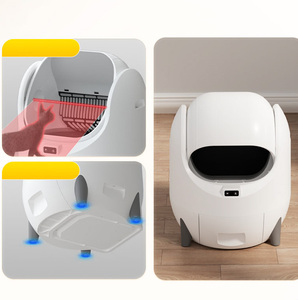 Thông Minh Tự Làm Sạch Mèo Hộp Làm Sạch Robot Tự Động Mèo Với 15L15L Bin Ứng Dụng Điều Khiển Cho Nhiều Mèo - Product Image 2