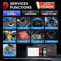 KINGBOLEN S608 OBD2, Lector de Códigos de Diagnóstico Universal para Automóviles de 12V con Pantalla LCD de Sistema Completo y 1 Año de Garantía