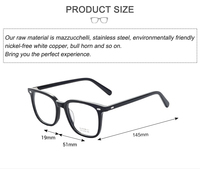 Lunettes de vue en acétate fabriquées à la main en Chine par des designers italiens, nouvelle collection, lunettes de luxe, lunettes en acétate spéciales