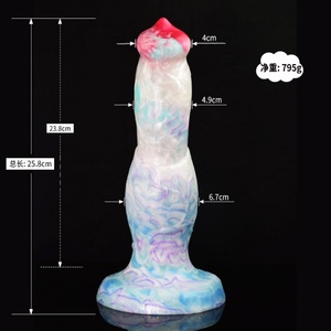 NNSX Long Animal <b>Dildo</b> With Powerful Suction Cup Strong Colorful Dog Large Cock Dong Anus Penis Plug Woman Adult Sex Products - Product Image 6