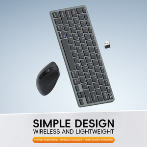 Bán buôn Chất lượng cao Mini BT bàn phím và chuột combo - Product Image 2