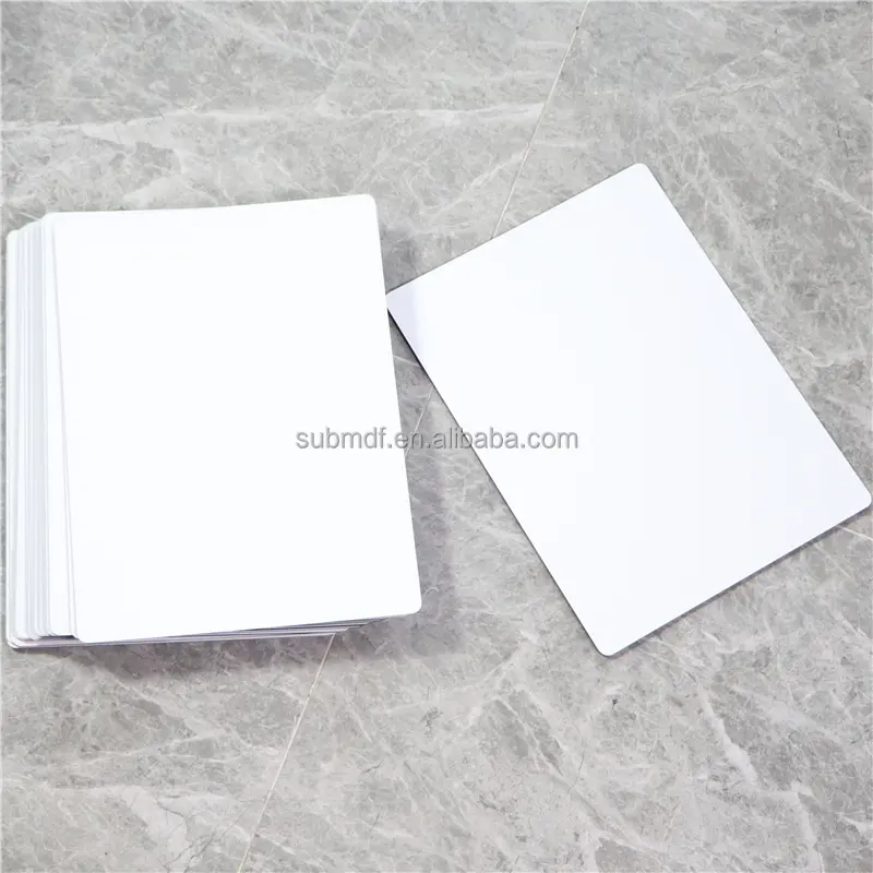 Hardboard Double Sided Sublimate Wood Wholesale High Glossy 3mm MDF Hardboard For Sublimation Blank Printing