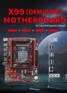 Scheda madre di alta qualità scheda madre LGA 2011 chip X99 per computer da gioco scheda madre X99 combo DDR4 RAM - Product Image 5