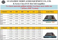 Amplificateur de puissance MORIN X-1304 pour 4 canaux 3100W Classe D pour enceintes Line Array d'extérieur