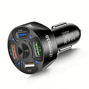 यूनिवर्सल 35w कार चार्जर 32v फास्ट चार्जिंग 4 यूएसबी कार मोबाइल फोन चार्जर स्टेशन कार यूएसबी चार्जर एडाप्टर - Product Image 4