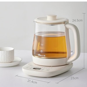Little Bear Electric <b>Kettle</b> 1.5L High Borosilicate Glass Automatic Shut Off <b>Keep</b> <b>Warm</b> Tea Maker For Home Office Use - Product Image 5