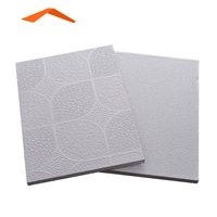 Plaques de plafond en PVC et plâtre 603x603mm, imperméables, ignifuges, pour plafond suspendu de bureau