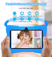 Tablette Android 7 pouces en gros pour enfants : Nouveauté pour l'apprentissage et le jeu des bébés et des jeunes enfants, avec processeur Allwinner et Wi-Fi intégré