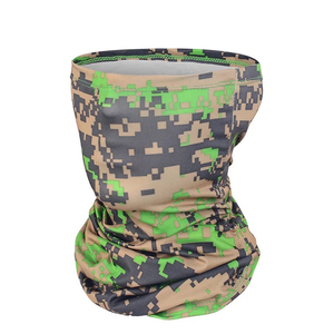 Sol de protección UV upf 50 trump camuflaje de seda de hielo neck gaiter bandana - Product Image 2