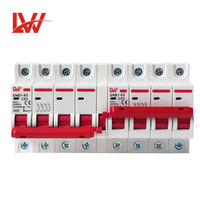 LW MCB Interruptor de transferencia manual de enclavamiento de alta calidad Disyuntor en miniatura SNB1-63 C63 1P2P3P4P