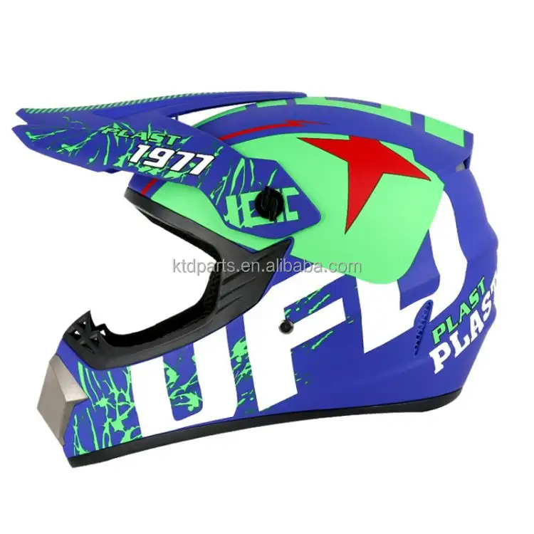 KTD-3905 Bike Full Face Neuer hochwertiger Motorrad-Offroad-Helm DOT-zertifizierter Open Face-Helm