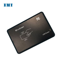 Lector de tarjetas inteligentes rfid, interfaz USB de escritorio, 13,56 mhz
