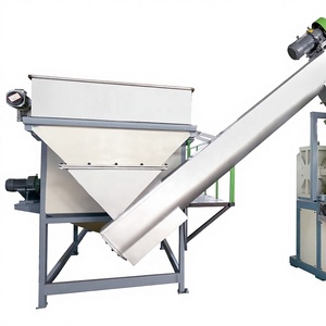 Linea Automatica di Lavaggio e Riciclaggio Bottiglie PET con Macchina per Disidratazione, Rimozione Etichette e Apriballe - Product Image 1