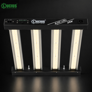 ไฟปลูกพืชแบบ LED Samsung LM281B 4 บาร์ 240W สเปกตรัมเต็ม 2.9μmol 120-277V สำหรับอเมริกาใต้ ขายส่ง OEM สำหรับโรงงานเชิงพาณิชย์ - Product Image 1