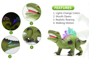<span class=keywords><strong>Juguete</strong></span> de Dinosaurio Caminante, <span class=keywords><strong>Robot</strong></span> de <span class=keywords><strong>Juguete</strong></span> de Dinosaurio que Camina, Mueve la Boca, Ruga e Ilumina - <span class=keywords><strong>Juguete</strong></span> de Dinosaurio Electrónico para Niños y Niñas de 3, 4 y 5 Años - Product Image 3