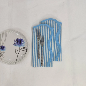 中国制造出口供应商厂家直销批发定制颜色尺寸婚庆餐巾定制绣花logo餐巾 - Product Image 5