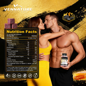 Özel Marka Toptan Şekersiz Doğal Şilajit Enerji Takviyesi Jelibon Himalaya Şilajit Jelibonları - Product Image 2