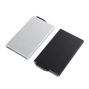 Custom Leather <b>Wallet</b> with Aluminum Case - <b>RFID</b> <b>Blocking</b> ID Card Holder & Multi-Card Organizer - Product Image 5