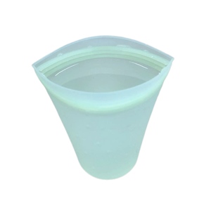 Sacs de conservation alimentaire en silicone de haute qualité, sans BPA, de grande taille (1000 ml), pour garder les aliments frais, emballer les déjeuners et les collations - Product Image 6