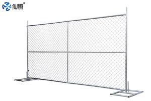 उच्च गुणवत्ता वाले अस्थायी बाड़, लोकप्रिय जस्ती तार जाल, अस्थायी ऑन-साइट बाड़, साइट बाधा, भीड़ प्रशंसक बाधा बाधा - Product Image 4