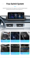 Autoradio Android 13 Qualcomm 665 pour BMW Série 3 E90-E93 CCC 2007-2013 Écran OLED Intégration sans fil CarPlay Android 1 an