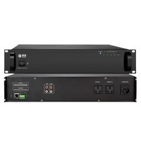 Terminal de Transmisión de Red IP-RS15, Sistema de Sonido PA Profesional de 2200W, Gestión de Energía Digital para Escenarios, Escuelas, Centros Comerciales, Parques y Estaciones