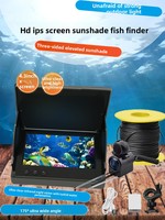 Caméra de pêche sous-marine HD IPS 4,3/5/7 pouces avec vision nocturne, portée de 50 m, moniteur de pêche visuel