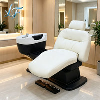 Prix d'usine : Ensemble bac à shampoing et chaise multifonctionnel pour salon de coiffure, incluant chaise de lavage et lits de massage pour soins capillaires et spa