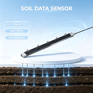 Sonde de profilage verticale du <span class=keywords><strong>sol</strong></span> RS485, transmetteur de température, d'humidité, de conductivité électrique et de salinité pour le contrôle de l'irrigation en serre - Product Image 4