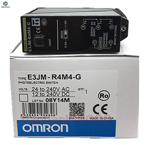 Capteur photoélectrique E3JM-10M4T-G-NN E3JM-10M4-G-NN E3JM-10M4 10m à faisceau traversant avec fonction de temporisation pour l'automatisation industrielle - Product Image 1