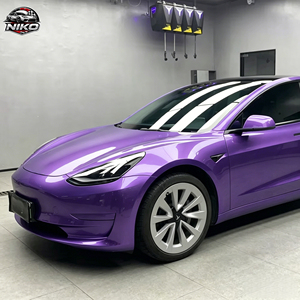 NIKO Film Quality assurance PET-GT Violet PET <b>Wrap</b> Stickers Car Protection Color <b>Vinyl</b> Film Vehicle <b>Wrap</b> Car Stickers - Product Image 1