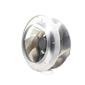EC พัดลมไอน้ำใน AHU R3G400-AC30-61 230V AC 380W 400mm HVAC พัดลมระบายความร้อนแบบแรงเหวี่ยงตลับลูกปืน OEM - Product Image 1