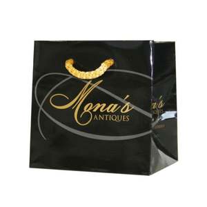 ถุงกระดาษช้อปปิ้งสำหรับร้านเสื้อผ้าหรูหราแบบสั่งทำพิเศษ พร้อมโลโก้ของคุณเอง สำหรับบรรจุภัณฑ์ขายปลีกและขายส่ง - Product Image 2