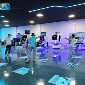 Plateforme de réalité virtuelle immersive à marche libre, simulateur de tir au fusil de champ de bataille, multijoueur, super interactif, XR VR Arena - Product Image 3