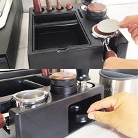 Station de tamping pour expresso en ABS écologique, boîte à café, support pour porte-filtre, base, accessoires pour barista, boîte de rangement