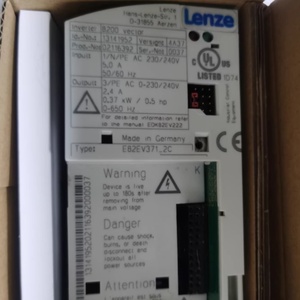 Variador de Frecuencia AC Original y Nuevo Lenze E82EV371K2C 13241795 240V 5.0A NSMP 8200 Trifásico con Control V/F IP21 - Product Image 5