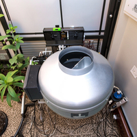 Ventilateur centrifuge en ligne durable pour climatisation, hydroponie, ventilation pour serre, jardin intérieur et tente de culture