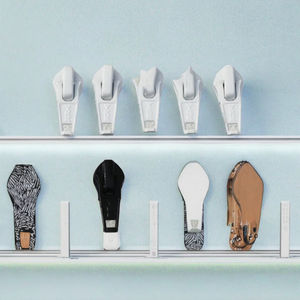 No. 5 Rectangle Zinc Alloy Plastic Auto Lock <b>Water</b> Resistant Zipper Sliders for Luggage & Quilt Covers - Product Image 3