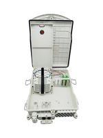 Caja de distribución de terminales de acceso a PC 96F FTTH ABS con protección IP65 y conectores SC/LC