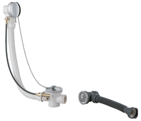 Livraison rapide baignoire système de drainage kit de déchets tuyau de drainage