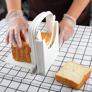 Mới bánh mì Slicer độ dày có thể điều chỉnh bánh mì nướng bánh sandwich Slicer di động có thể gập lại cắt giá cắt bánh mì nướng bánh mì công cụ nướng - Product Image 3