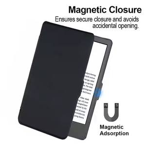 Housse de <span class=keywords><strong>livre</strong></span> <span class=keywords><strong>pour</strong></span> <span class=keywords><strong>Kindle</strong></span> Kobo Clara 2E 2022 Housse <span class=keywords><strong>pour</strong></span> KOBO Clara Couleur 2024 Magnétique 6 Pouces Antichoc Tablette étui - Product Image 3
