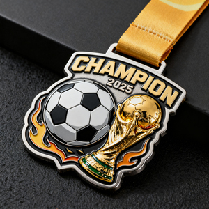 Medaglie e trofei di Karate per la maratona di nuoto sportivo di alta qualità medaglioni in metallo premiano medaglie di calcio personalizzate - Product Image 1